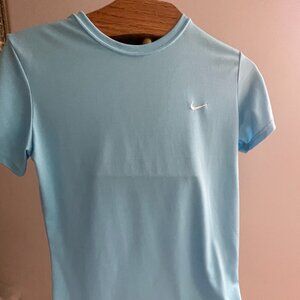Womens Nike Tee Shirt Blue Size L